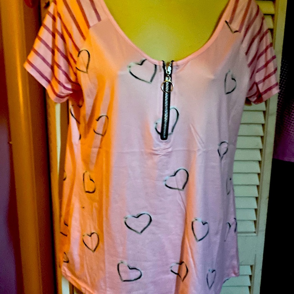 Summer to cool fabric to the touch pink black white